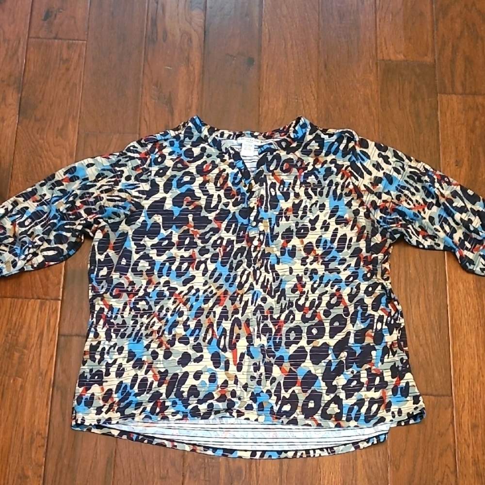 Rebecca Malone women's colorful top size 2X